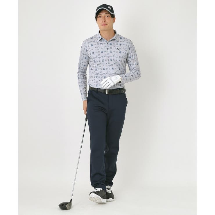 クラブプリント長袖ポロシャツ | adabatmen | 詳細画像7 