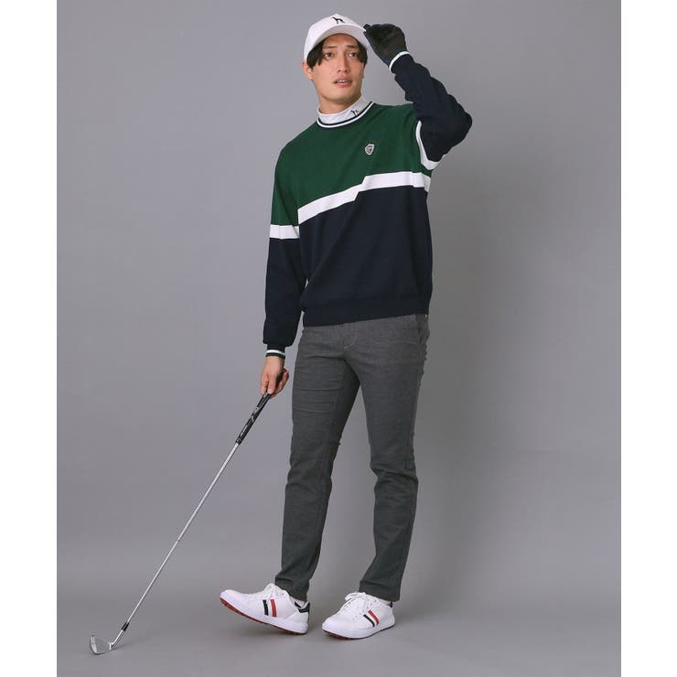 【新レーベル ADABAT NAVY】トリコロールクルーニット | adabatmen | 詳細画像6 