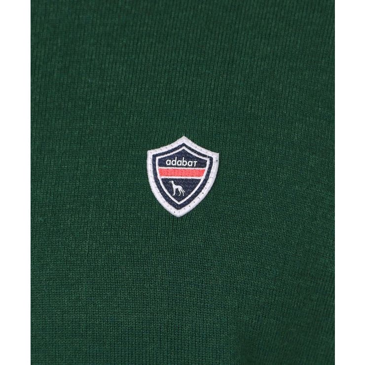 【新レーベル ADABAT NAVY】トリコロールクルーニット | adabatmen | 詳細画像7 