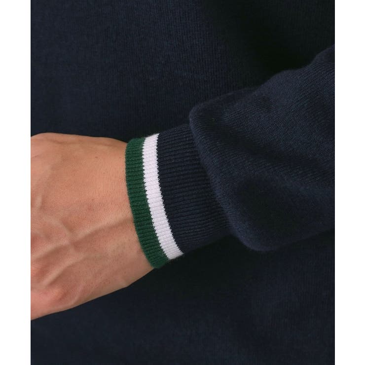 【新レーベル ADABAT NAVY】トリコロールクルーニット | adabatmen | 詳細画像20 