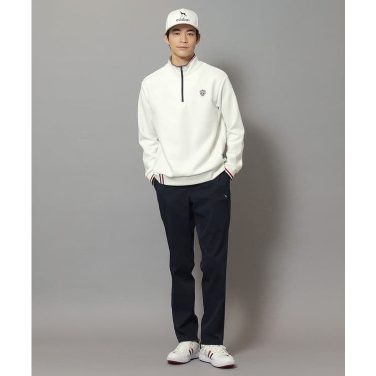 【新レーベル ADABAT NAVY】せとはるコラボ ハーフジッププルオーバー | adabatmen | 詳細画像5