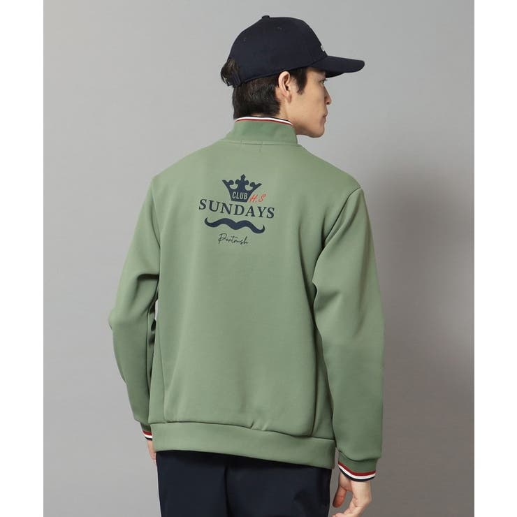 【新レーベル ADABAT NAVY】せとはるコラボ ハーフジッププルオーバー | adabatmen | 詳細画像11