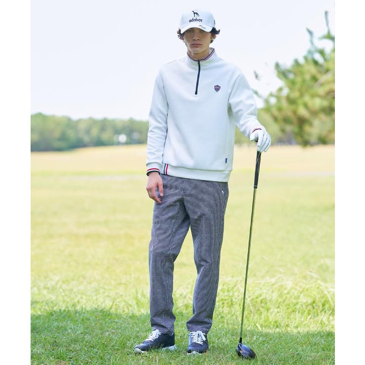 【新レーベル ADABAT NAVY】せとはるコラボ ハーフジッププルオーバー | adabatmen | 詳細画像2