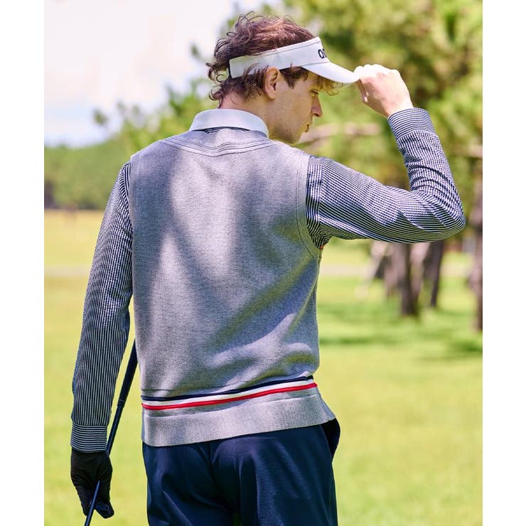 【新レーベル ADABAT NAVY】トラディショナルニットベスト | adabatmen | 詳細画像2 