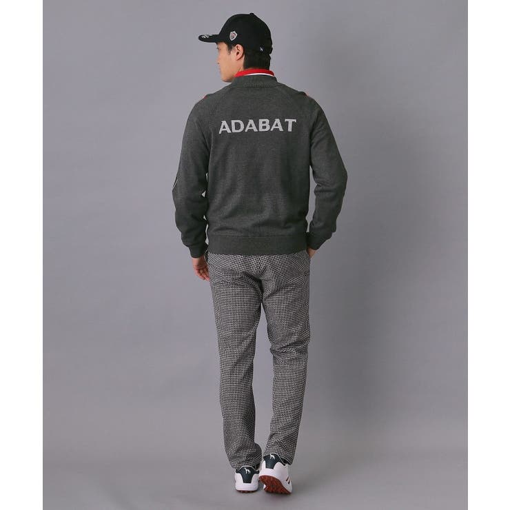 【新レーベル ADABAT NAVY】スリーブラインニットブルゾン | adabatmen | 詳細画像11 