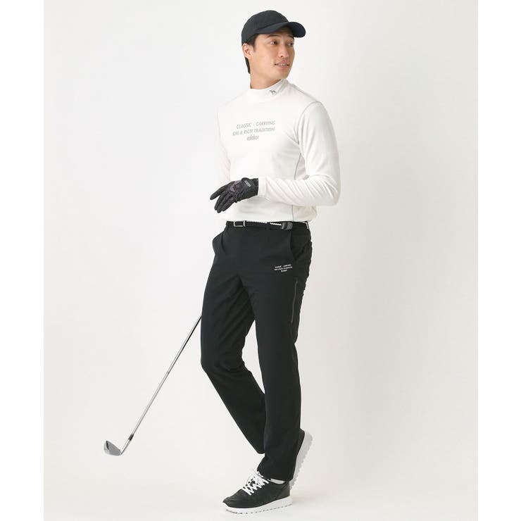 【吸湿発熱】メッセージロゴモックネックロンT | adabatmen | 詳細画像3 