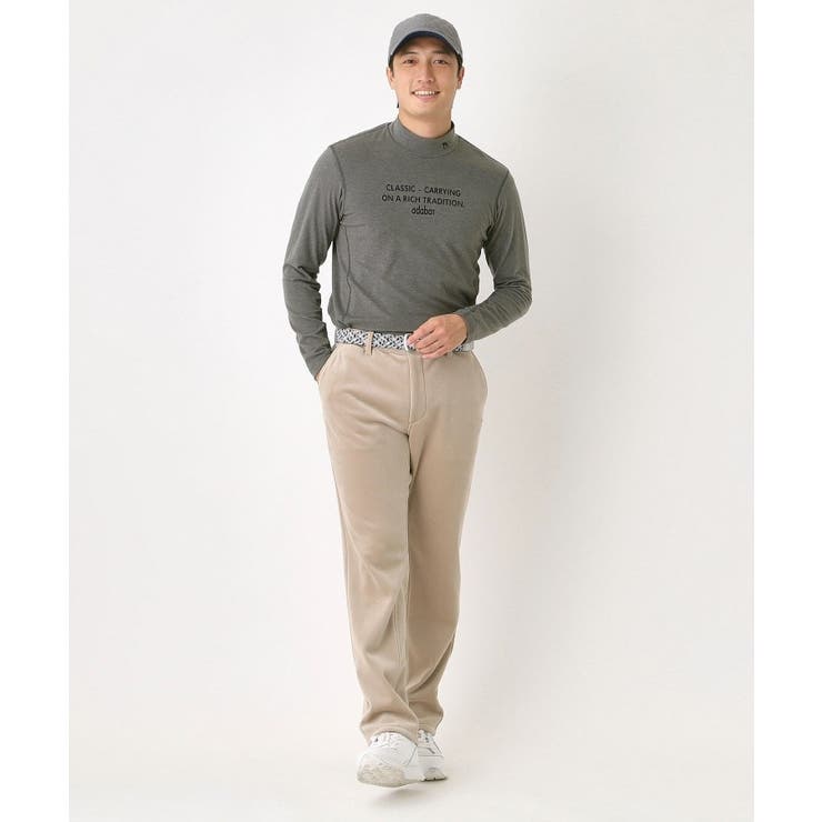 【吸湿発熱】メッセージロゴモックネックロンT | adabatmen | 詳細画像10 