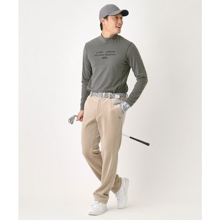 【吸湿発熱】メッセージロゴモックネックロンT | adabatmen | 詳細画像11 