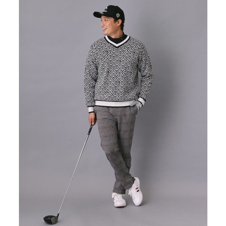 【新レーベル ADABAT NAVY】フルールドリスVネックニット | adabatmen | 詳細画像11 