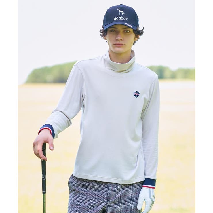 【新レーベル ADABAT NAVY】吸湿発熱 サーモスムースモックT | adabatmen | 詳細画像13 