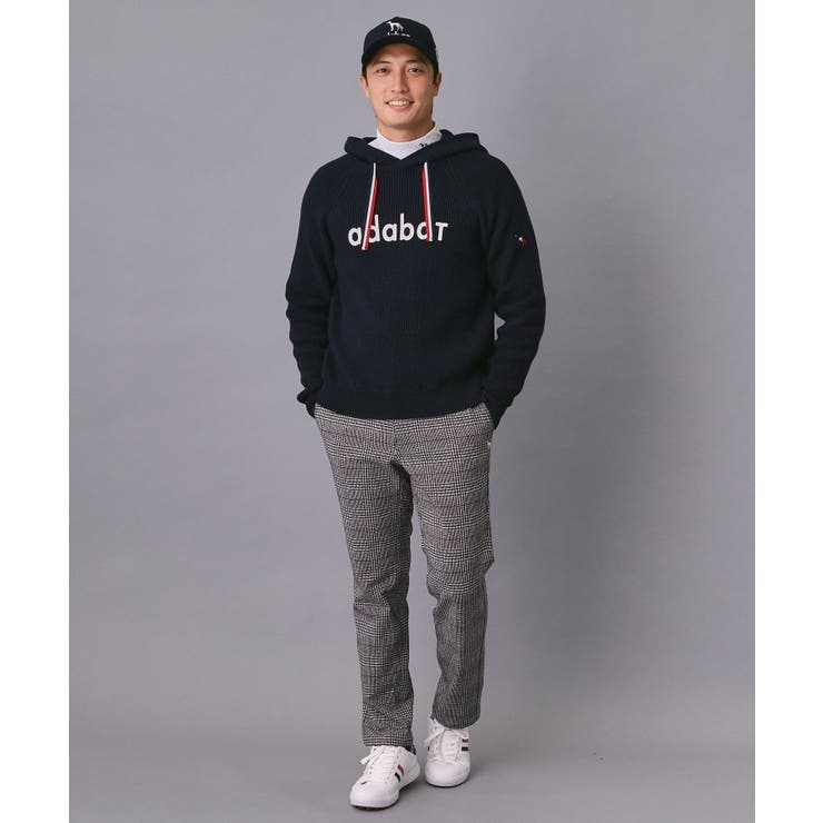 【新レーベル ADABAT NAVY】ニットフーディー | adabatmen | 詳細画像5 