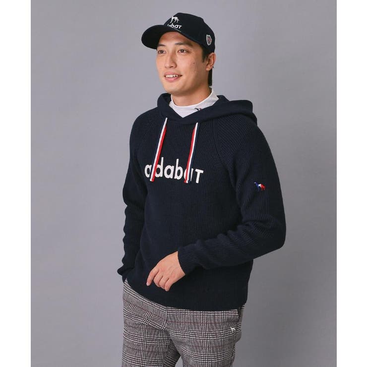 【新レーベル ADABAT NAVY】ニットフーディー | adabatmen | 詳細画像3 