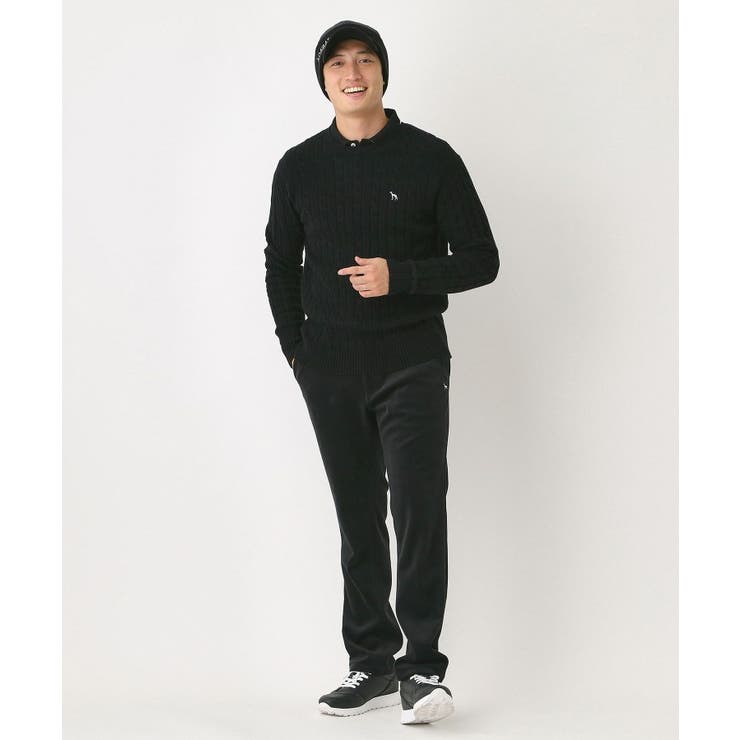 ケーブル柄クルーネックニット | adabatmen | 詳細画像6 