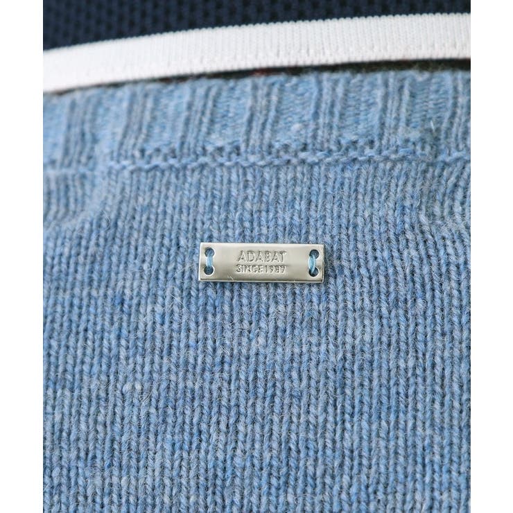 ケーブル柄クルーネックニット | adabatmen | 詳細画像26 