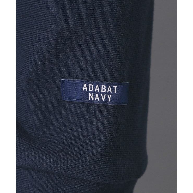 【新レーベル ADABAT NAVY】起毛ストレッチ長袖ポロシャツ | adabatmen | 詳細画像20 