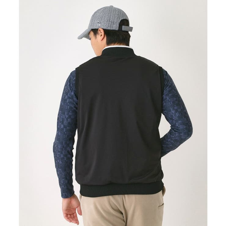 エアーシャットリバーシブルニットベスト | adabatmen | 詳細画像9 
