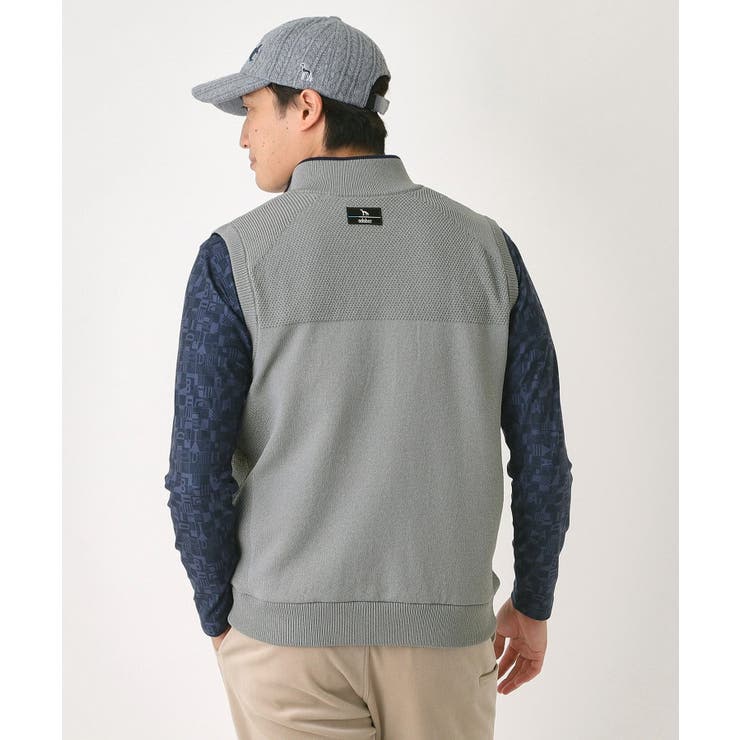 エアーシャットリバーシブルニットベスト | adabatmen | 詳細画像3 