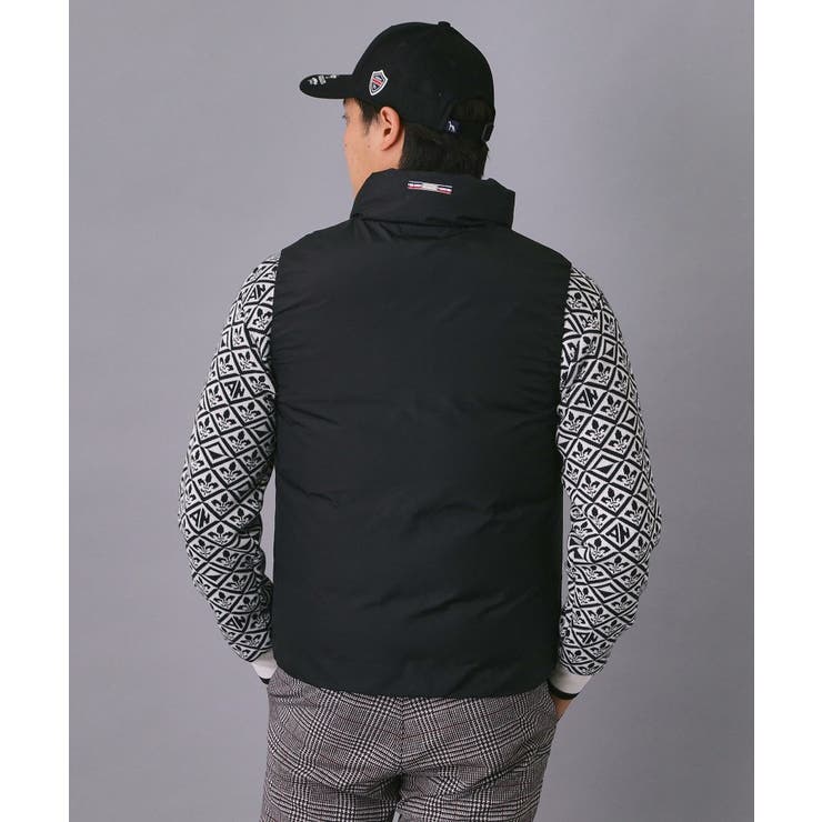 【新レーベル ADABAT NAVY】【撥水】ジェットブラックダウンベスト | adabatmen | 詳細画像4 