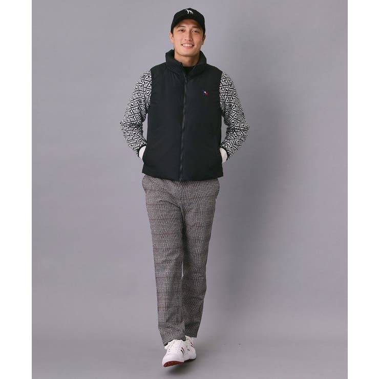 【新レーベル ADABAT NAVY】【撥水】ジェットブラックダウンベスト | adabatmen | 詳細画像5 