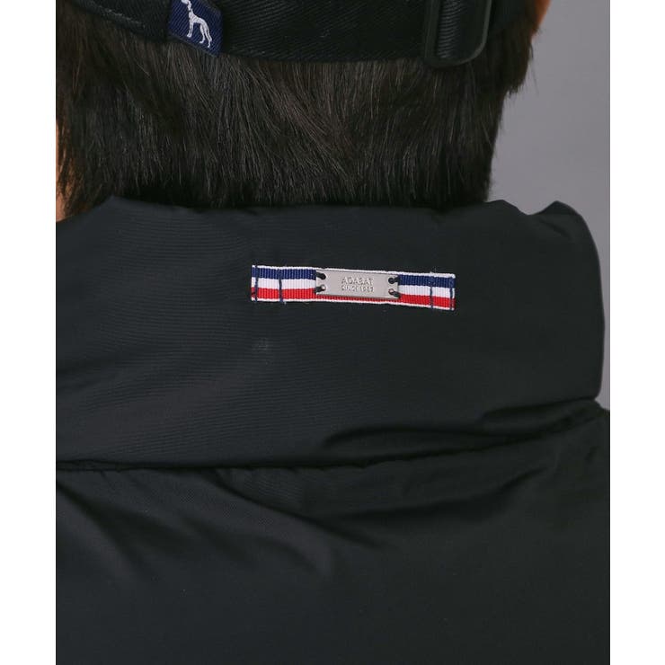 【新レーベル ADABAT NAVY】【撥水】ジェットブラックダウンベスト | adabatmen | 詳細画像12 