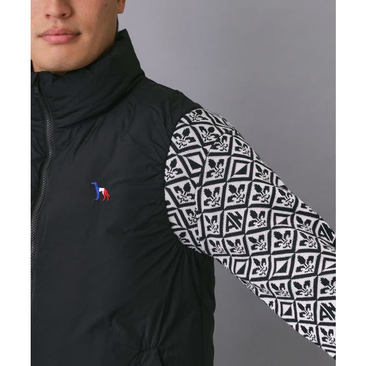 【新レーベル ADABAT NAVY】【撥水】ジェットブラックダウンベスト | adabatmen | 詳細画像13 