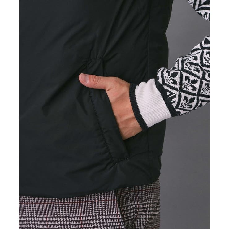 【新レーベル ADABAT NAVY】【撥水】ジェットブラックダウンベスト | adabatmen | 詳細画像14 