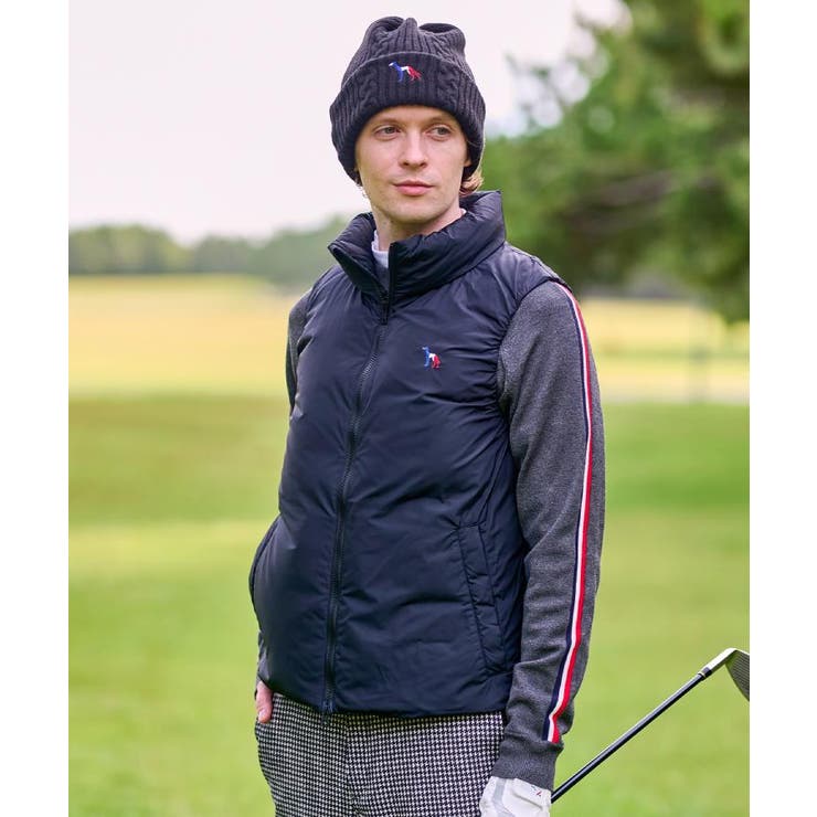 【新レーベル ADABAT NAVY】【撥水】ジェットブラックダウンベスト | adabatmen | 詳細画像1 