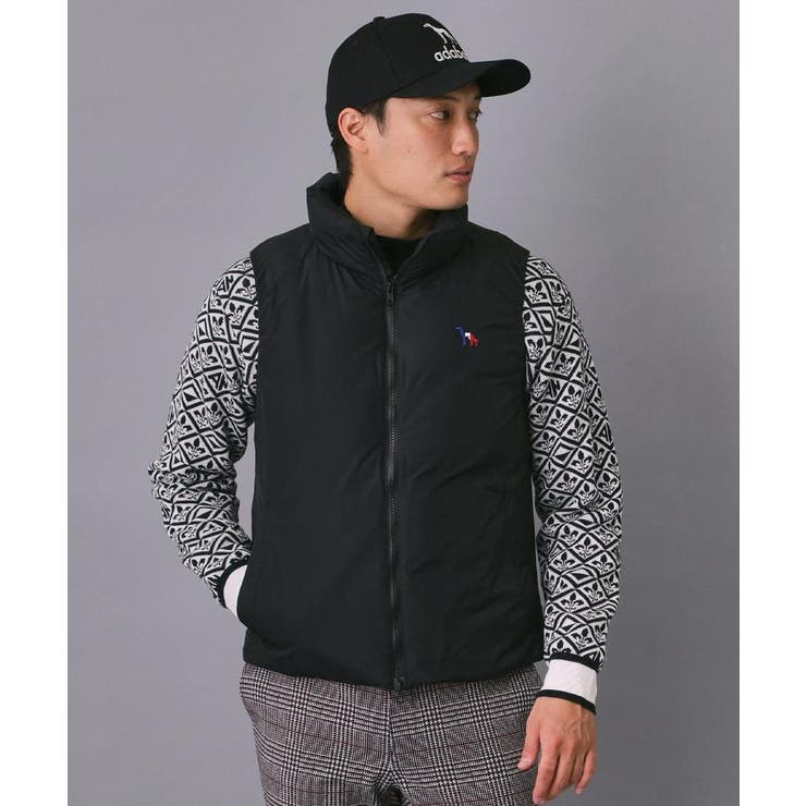 【新レーベル ADABAT NAVY】【撥水】ジェットブラックダウンベスト | adabatmen | 詳細画像3 