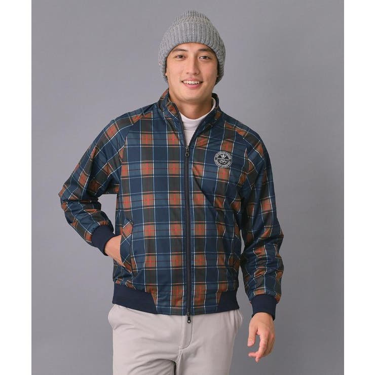 【新レーベル ADABAT NAVY】撥水 タータンチェックブルゾン | adabatmen | 詳細画像3 