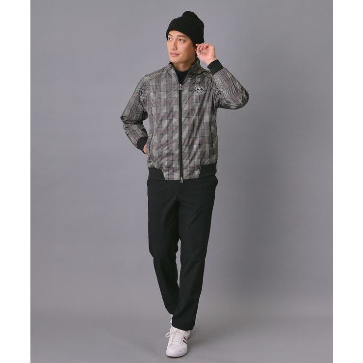【新レーベル ADABAT NAVY】撥水 グレンチェックブルゾン | adabatmen | 詳細画像5 