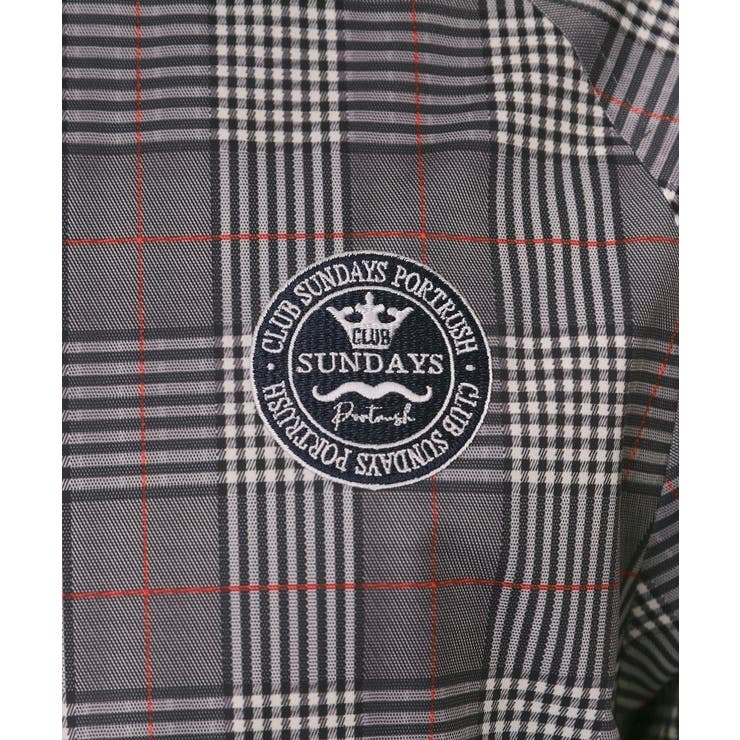 【新レーベル ADABAT NAVY】撥水 グレンチェックブルゾン | adabatmen | 詳細画像7 