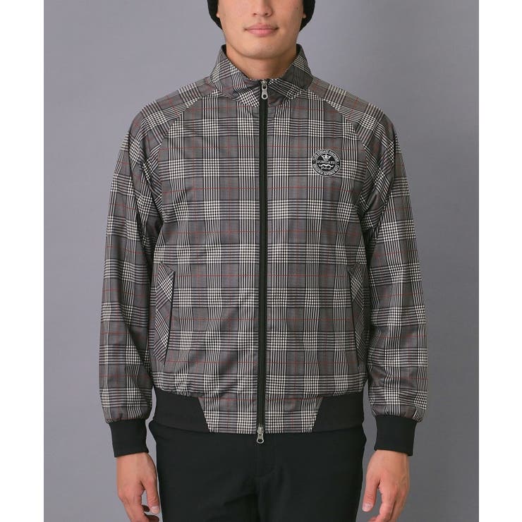 【新レーベル ADABAT NAVY】撥水 グレンチェックブルゾン | adabatmen | 詳細画像8 