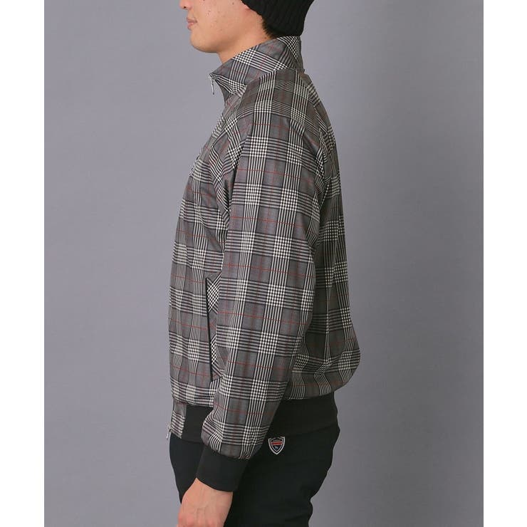 【新レーベル ADABAT NAVY】撥水 グレンチェックブルゾン | adabatmen | 詳細画像9 