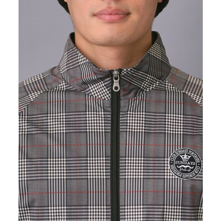 【新レーベル ADABAT NAVY】撥水 グレンチェックブルゾン | adabatmen | 詳細画像11 