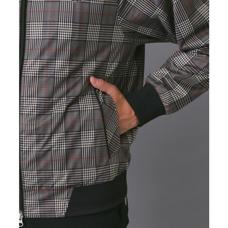 【新レーベル ADABAT NAVY】撥水 グレンチェックブルゾン | adabatmen | 詳細画像13 