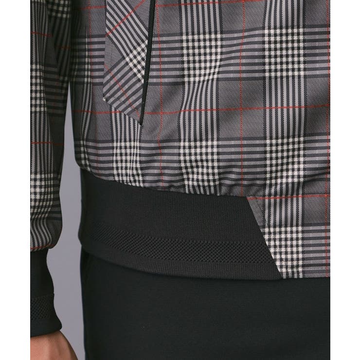 【新レーベル ADABAT NAVY】撥水 グレンチェックブルゾン | adabatmen | 詳細画像14 