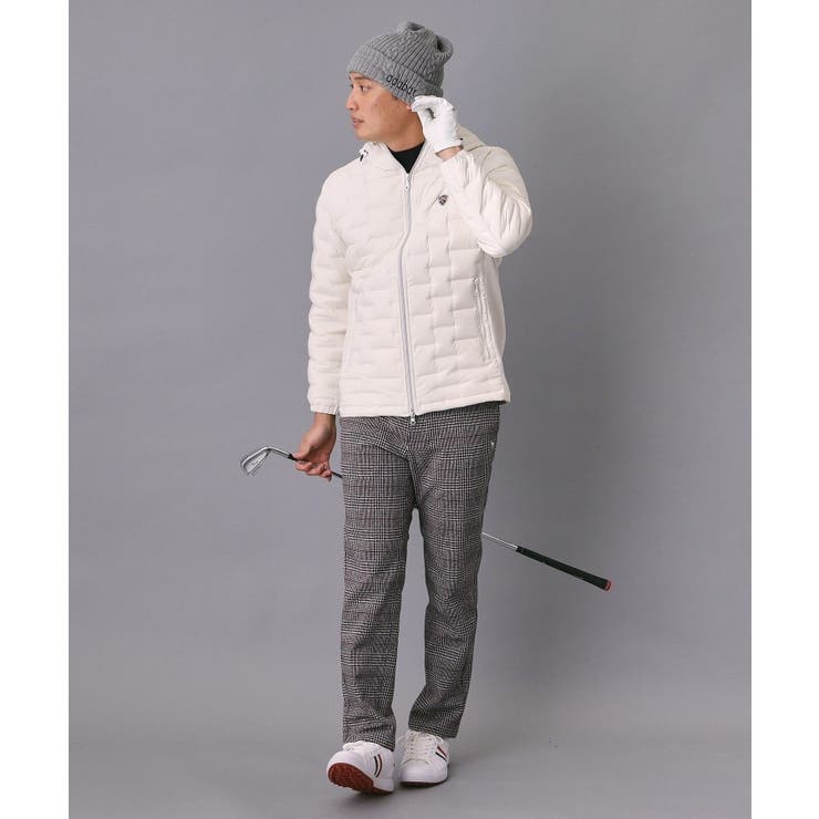 【新レーベル ADABAT NAVY】フードロゴストレッチダウンジャケット | adabatmen | 詳細画像14 