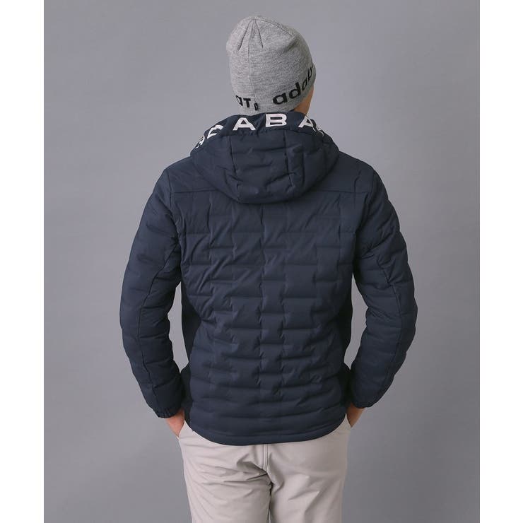 【新レーベル ADABAT NAVY】フードロゴストレッチダウンジャケット | adabatmen | 詳細画像20 