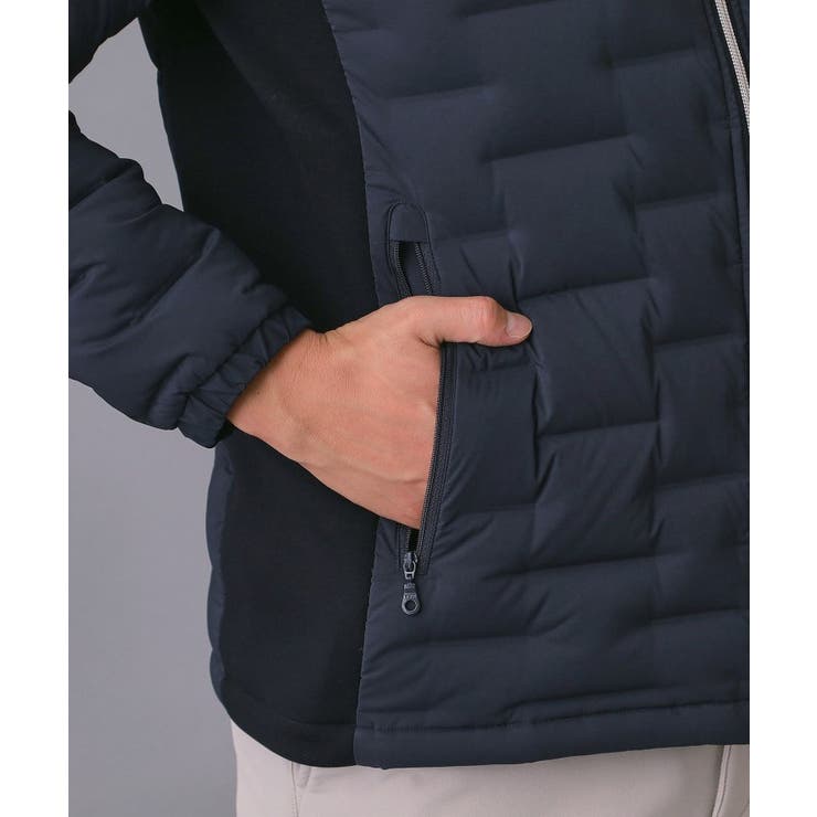 【新レーベル ADABAT NAVY】フードロゴストレッチダウンジャケット | adabatmen | 詳細画像31 