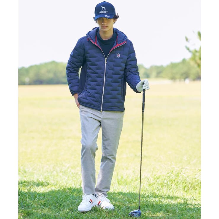 【新レーベル ADABAT NAVY】フードロゴストレッチダウンジャケット | adabatmen | 詳細画像18 