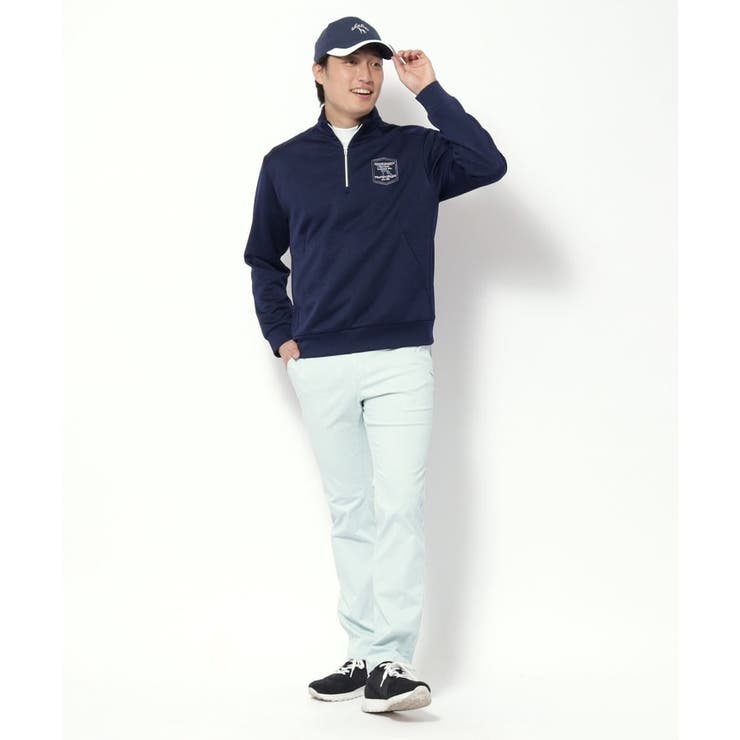 クロスロゴハーフジッププルオーバー | adabatmen | 詳細画像8 