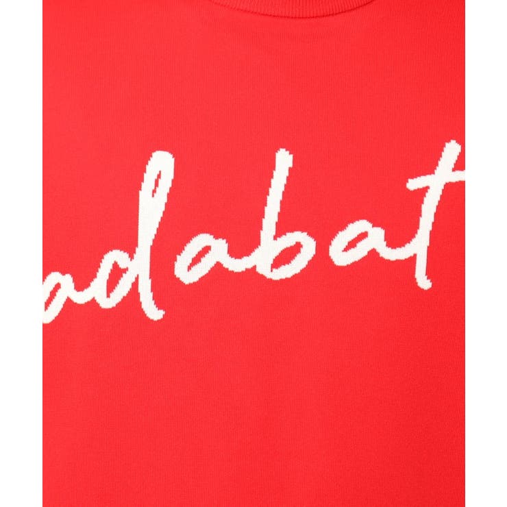 ウォッシャブル素材 アダバットサインロゴニット | adabatmen | 詳細画像8 