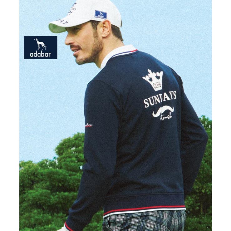 ネイビー(094) | 【新レーベル ADABAT NAVY】ライトダンボールプルオーバー | adabatmen