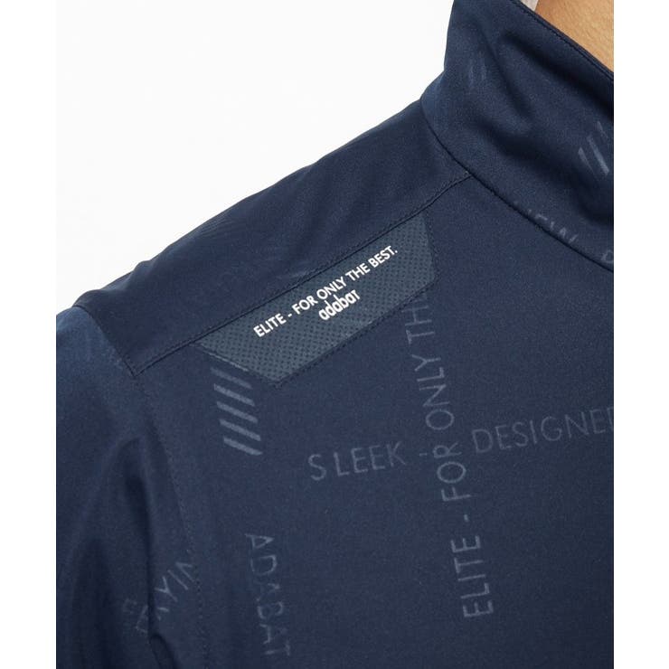 撥水加工 ロゴチェックストレッチブルゾン | adabatmen | 詳細画像15 