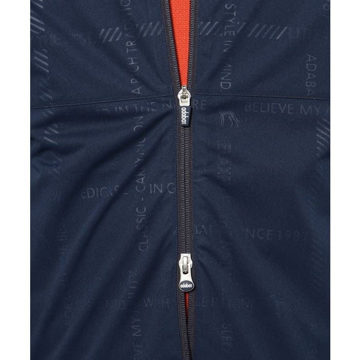 撥水加工 ロゴチェックストレッチブルゾン | adabatmen | 詳細画像20 