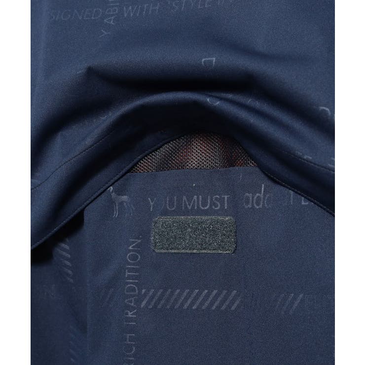 撥水加工 ロゴチェックストレッチブルゾン | adabatmen | 詳細画像22 