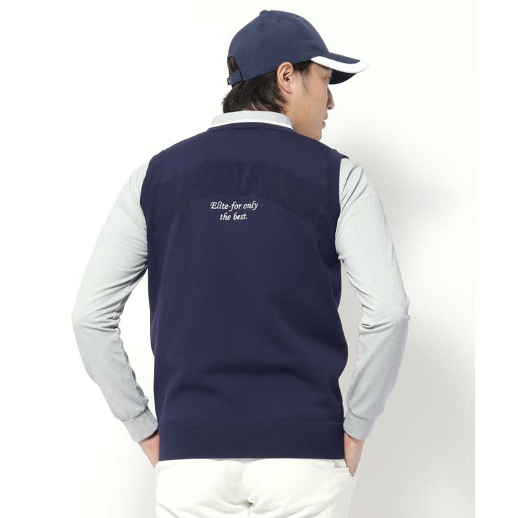 ウォッシャブルニットベスト | adabatmen | 詳細画像6 