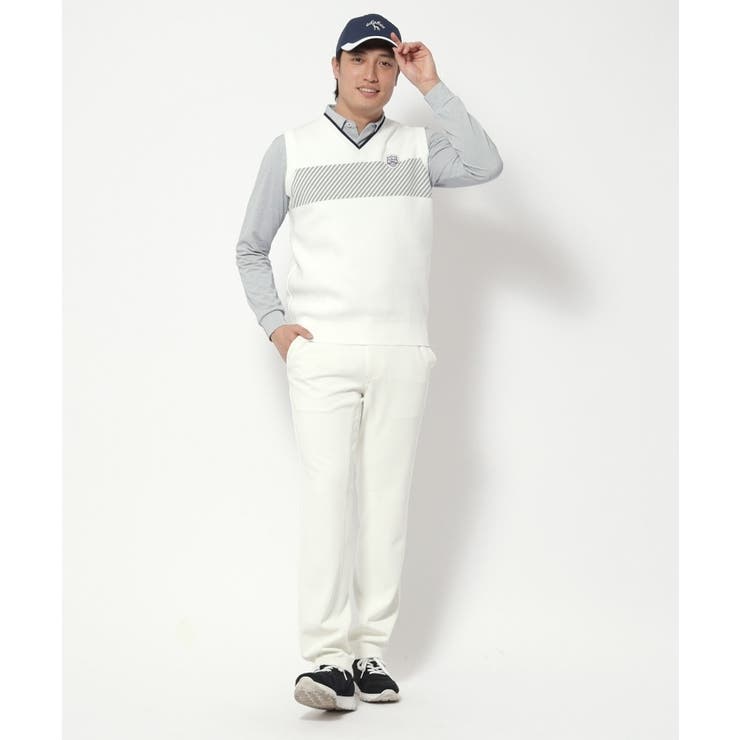 ウォッシャブルニットベスト | adabatmen | 詳細画像3 