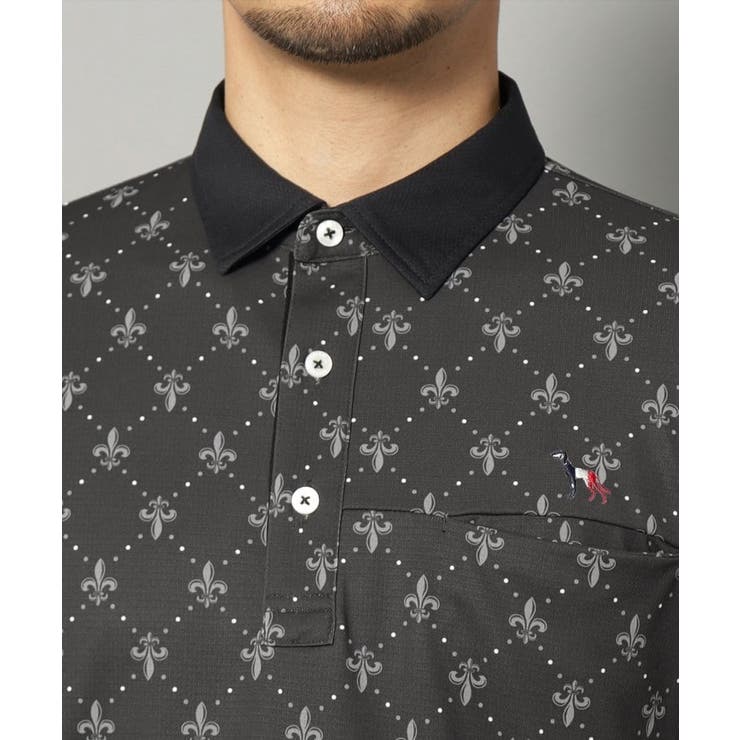 【新レーベル ADABAT NAVY】吸水速乾 フルールドリス長袖ポロシャツ | adabatmen | 詳細画像13 