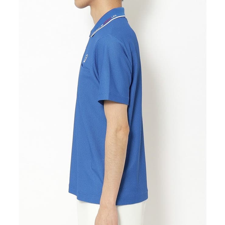 ドライワッフルポロシャツ | adabatmen | 詳細画像14 